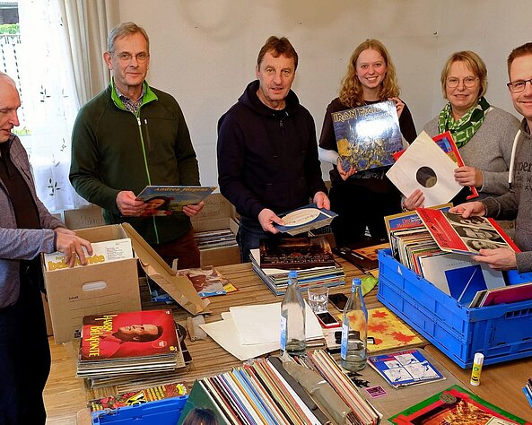 Vinyl-Schätze mit sozialem Wert: Scheeßel ist im Platten-Fieber